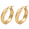 202 Stainless Steel Hoop Earrings EJEW-H003-38G-03-1