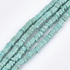 Natural Howlite Beads Strands TURQ-T003-16-1