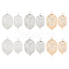12Pcs 6 Styles Lantern Iron Connector Charms IFIN-PH0009-76-1
