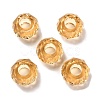 Transparent Resin European Beads RESI-B020-05H-1