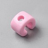 Acrylic European Beads OACR-WH0050-09C-2