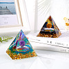 Natural Purple Aventurine Crystal Pyramid Decorations JX071A-4
