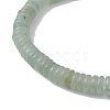 Natural Green Aventurine Disc Beaded Stretch Bracelets BJEW-JB09515-03-2