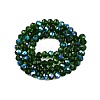 Electroplate Glass Beads Strands LS-EGLA-A044-T6mm-L24-3