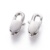 Non-Tarnish 304 Stainless Steel Lobster Claw Clasps STAS-G201-06B-P-2