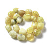 Natural Yellow Opal Beads Strands G-B028-B13-4