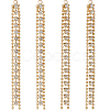 10Pcs Brass Rhinestone Cup Chain Big Pendants KK-BBC0011-79-1