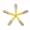 Resin & Walnut Wood Pendants RESI-S358-40E-1