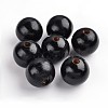 Natural Wood Beads X-TB30MMY-2-1