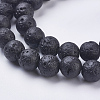 Natural Lava Rock Beads Strands G-J346-37-8mm-3