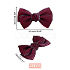 Polyester Bowknot Shoe Decorations AJEW-WH0323-25D-4