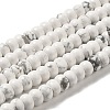 Synthetic Howlite Beads Strands G-K340-B06-02-1