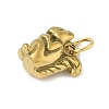 304 Stainless Steel Charms STAS-P391-01D-G-2
