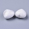 Natural Howlite Heart Love Stone G-F659-B11-2