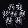 Handmade Blown Glass Globe Beads DH017J-1-25mm-2