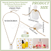 1Pc Natural Quartz Crystal Perfume Bottle Necklaces NJEW-PH0001-37B-02-2