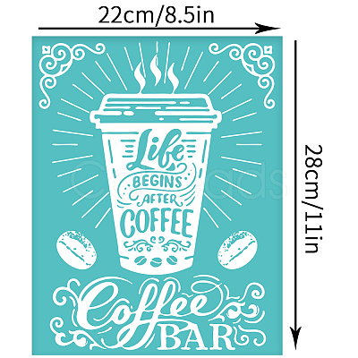 Self-Adhesive Silk Screen Printing Stencil DIY-WH0338-150-1