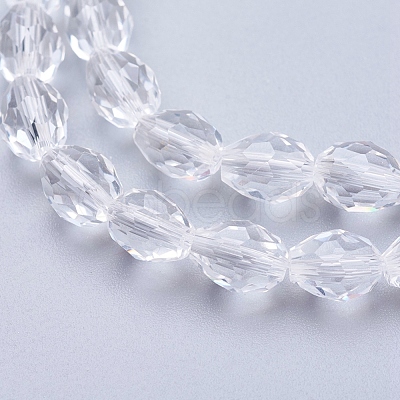 Glass Beads Strands X-GC890Y-3-1