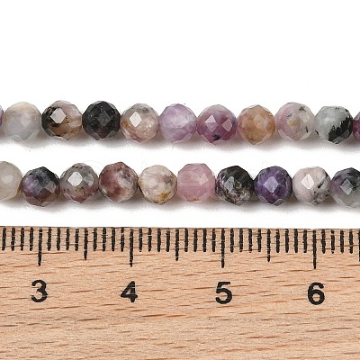 Natural Charoite Beads Strands GG-CBA1497-A01-4mm-1