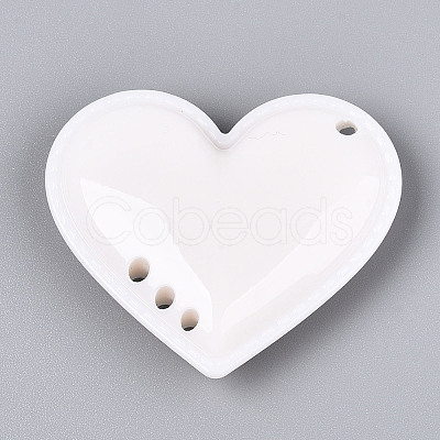 Opaque Acrylic Pendants SACR-T017-46G-1