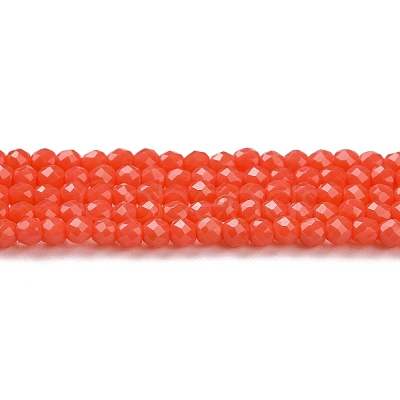Glass Imitation Jade Beads Strands GLAA-H021-02-01-1