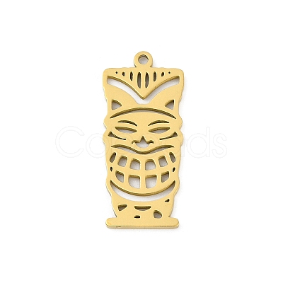 304 Stainless Steel Pendants STAS-U041-03A-G-1