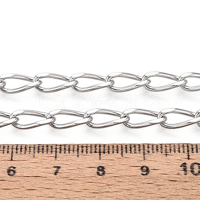 Brass Curb Chains CHC-T018-25P-1
