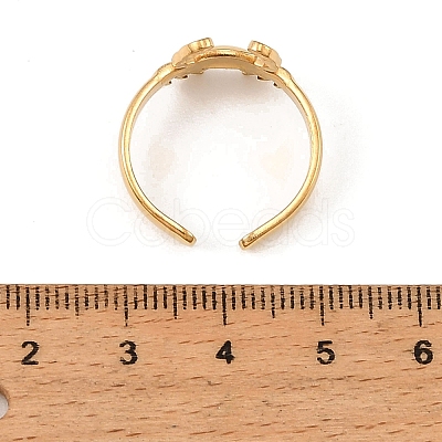 Brass Cuff Open Rings KK-CBA8D1E-03A-G-1