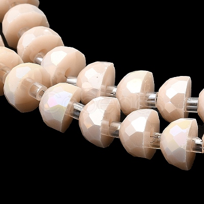 AB Color Plate Glass Beads Strands EGLA-P051-02A-B-1