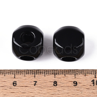 Opaque Acrylic Beads SACR-T017-54B-1