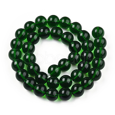 Transparent Glass Beads Strands GLAA-T032-T4mm-22-1
