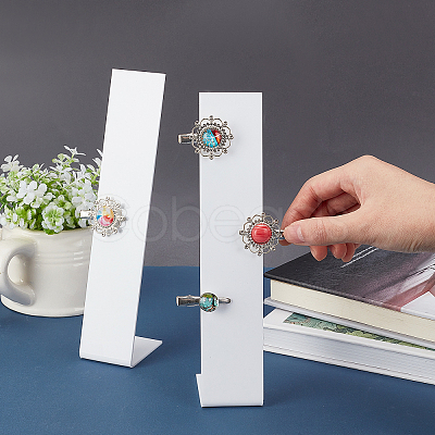 Acrylic Hair Pin Displays Stand ODIS-WH0009-02A-1