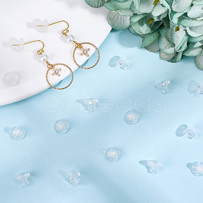 30Pcs Silicone Ear Nuts FIND-BBC0002-29S-1