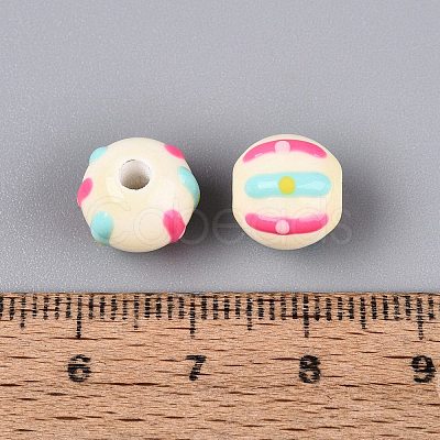 Handmade Porcelain Ceramic Beads PORC-Q005-03K-1