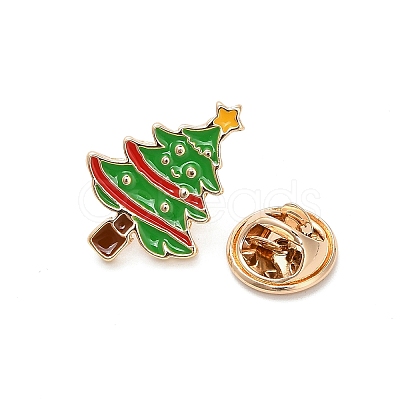 Christmas Enamel Pins JEWB-H033-02A-G-1