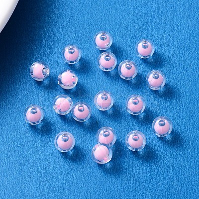 Transparent Acrylic Beads TACR-YW0001-03E-1