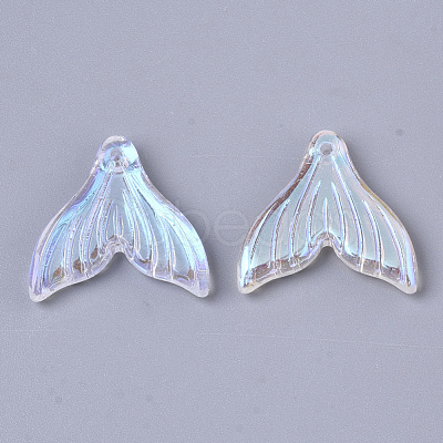 Transparent Glass Pendants GLAA-S190-009A-A01-1