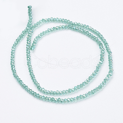Glass Beads Strands X-GLAA-F076-1