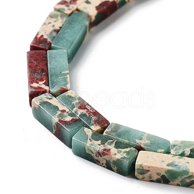 Synthetic Imperial Jasper Beads Strands G-E508-02N-1
