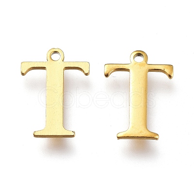PVD Vacuum Plating 304 Stainless Steel Charms STAS-H112-T-G-1