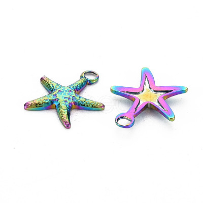 201 Stainless Steel Pendants STAS-S119-043-1