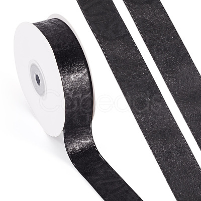 1 Roll Imitation Leather Polyester Ribbon LC-TA0001-02F-1