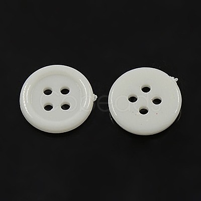Acrylic Sewing Buttons X-BUTT-E076-A-01-1