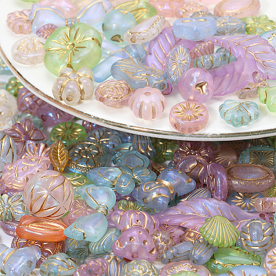 120g Transparent Acrylic Beads MACR-PA0001-72A-1