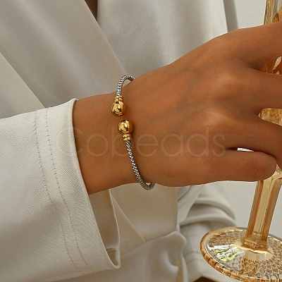 Elegant Stainless Steel Cuff Bangles QC8972-2-1