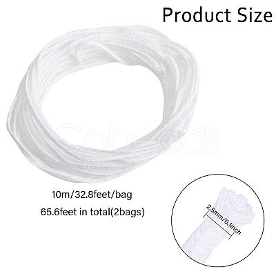 10M Cotton Cord OCOR-WH0058-83A-1