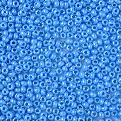8/0 Czech Opaque Glass Seed Beads SEED-N004-003A-17-1