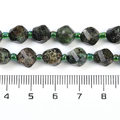 Natural African Turquoise(Jasper) Beads Strands G-L579-05A-1