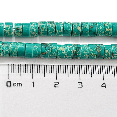 Synthetic Imperial Jasper Dyed Beads Strands G-D077-D01-01D-1