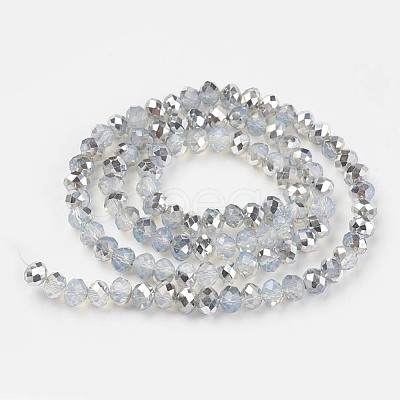 Electroplate Glass Beads Strands LS-EGLA-A034-J6mm-M05-1